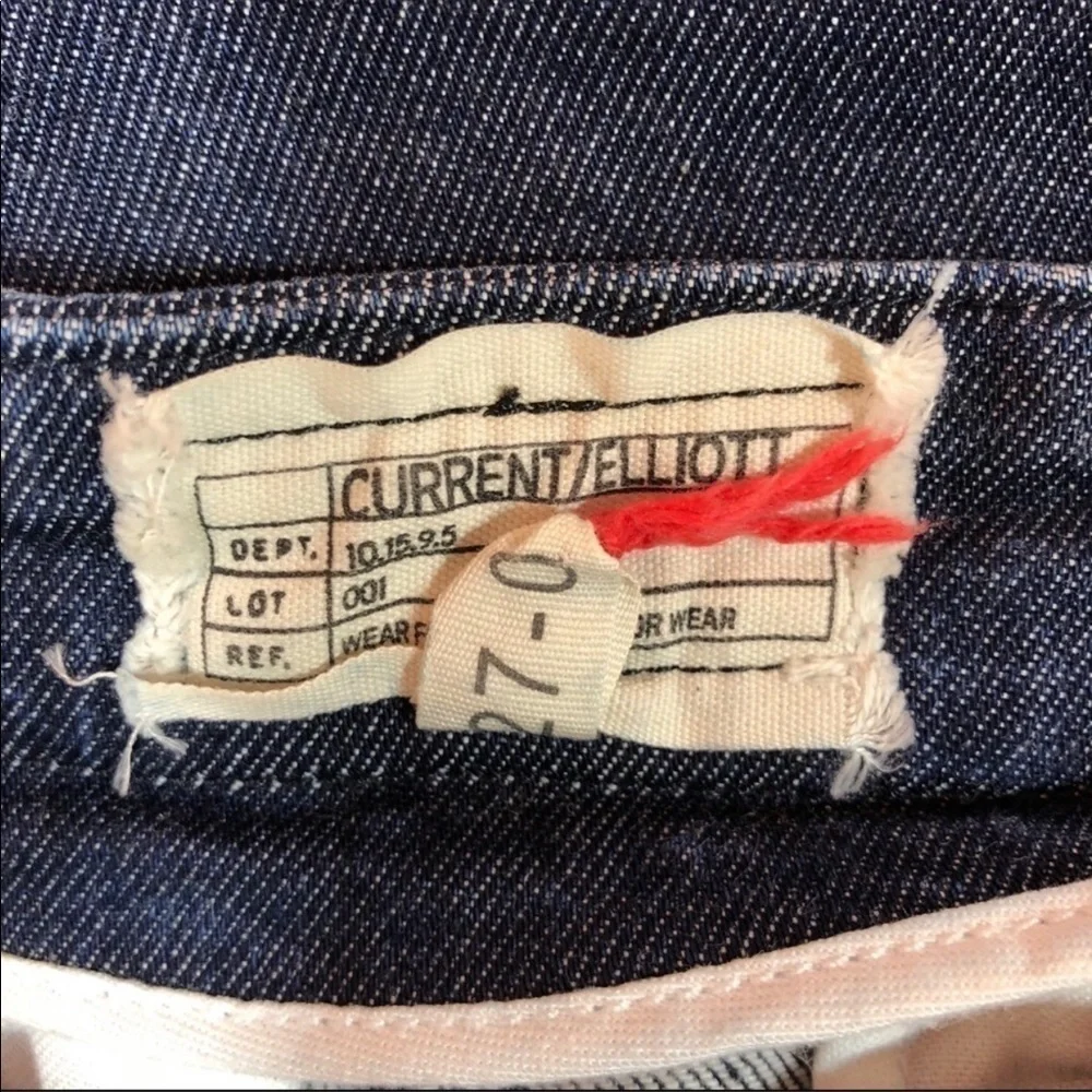 Current Elliot High Waisted Crop Flare Jeans 27 - Picture 5 of 8